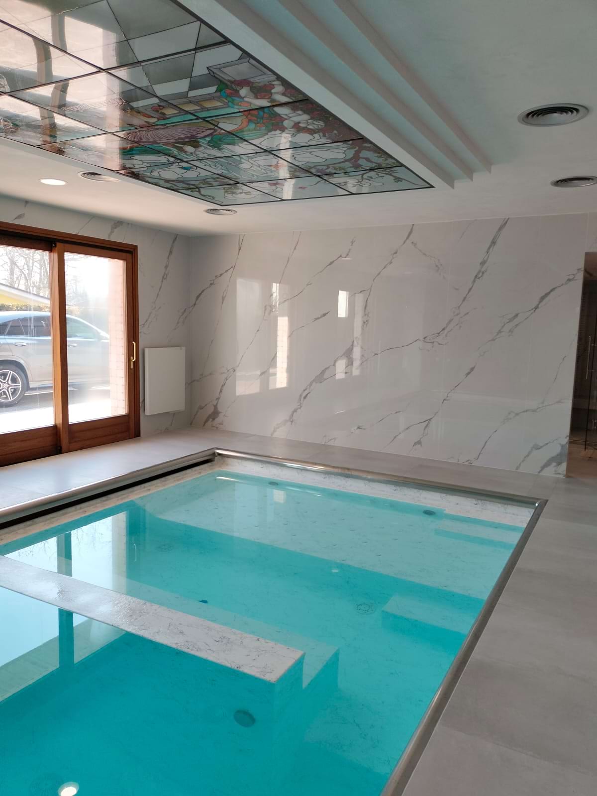 Piscina e sauna